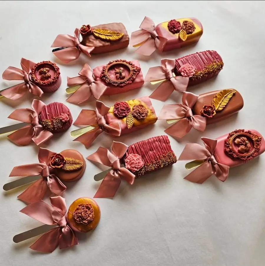 Handcrafted dessert styling by The Gourmet Cart